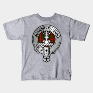 Clan Cameron Crest & Tartan Kids T-Shirt